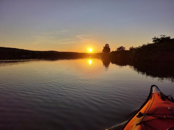 Paddelrunde auf der Mosel