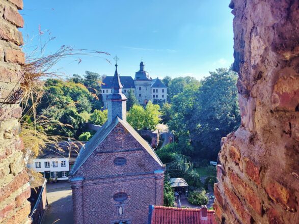 Auf dem Liedberger Mühlenturm