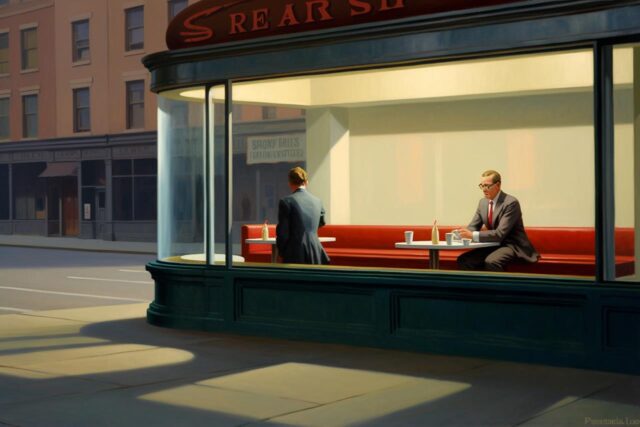 Malen wie Edward Hopper