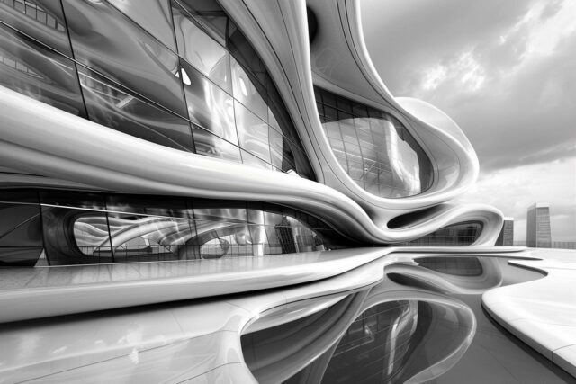 Bauen wie Zaha Hadid