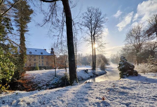 Winter auf Schloss Dyck