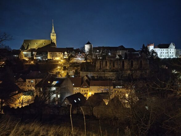 Bautzen bei Nacht