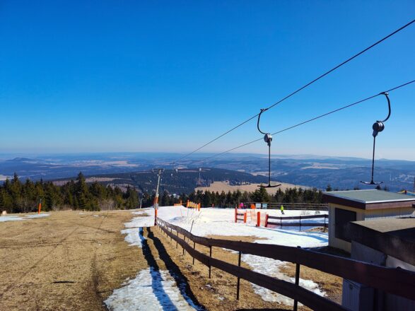 Auf dem Fichtelberg