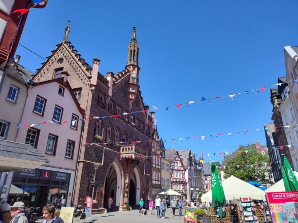 Das gelbe Schloss von Montabaur