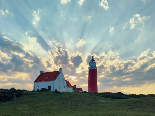 Sonnenuntergang am Kaap Noord