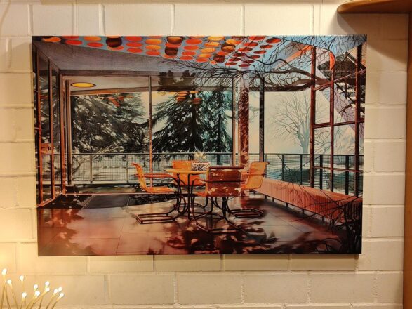 Der Herbst wird aufgehangen