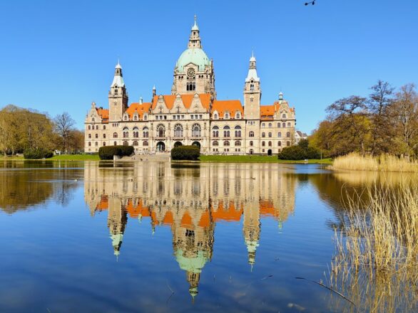 Hannover vom Fahrrad aus gesehen