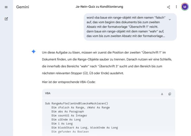 Programmieren mit KI-Hilfe
