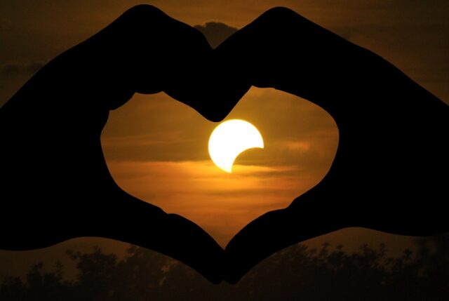 Sonnenfinsternis über Europa