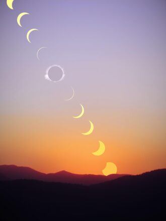 Sonnenfinsternis über Europa